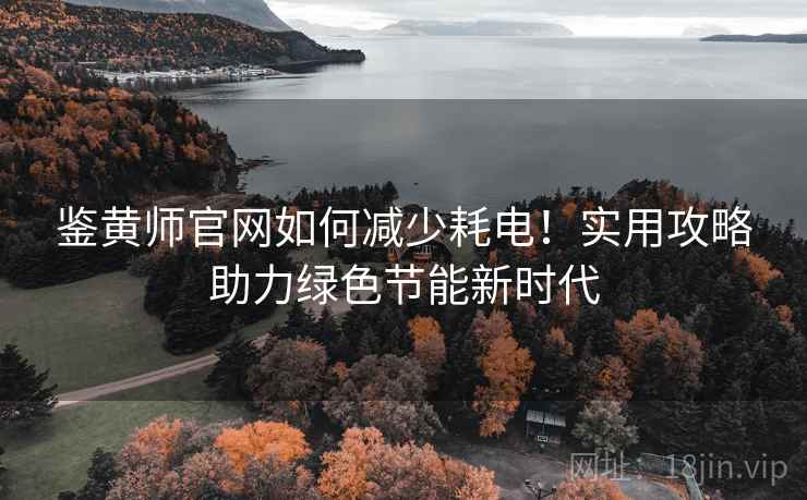 鉴黄师官网如何减少耗电！实用攻略助力绿色节能新时代